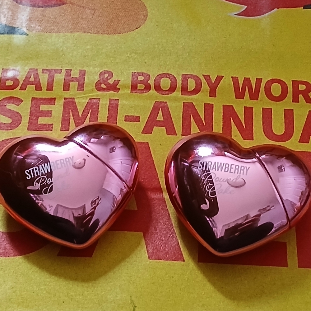 Strawberry Pound Cake Heart Lip Oil (2) - Picture 4 of 5